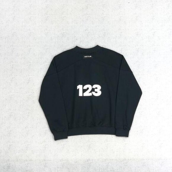 RIVINGTON ROI REBIS Digitally Signed Classic T Shirt Black Long Sleeve - Picture 5 of 6